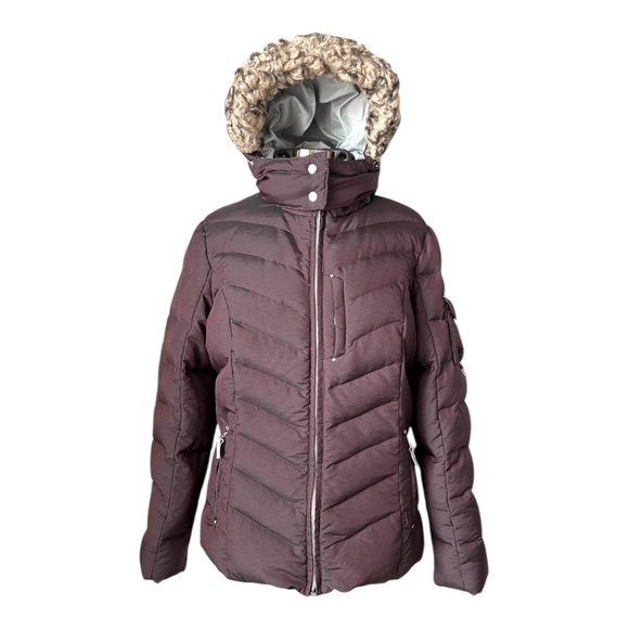 Eddie Bauer Women's 650 Fill Goose Down Puffer Jacket Full Zip Size Large - Picture 16 of 16